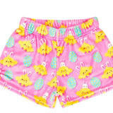 Plush Shorts - Hoppy Chicks by Iscream at Confetti Gift and Party Tuscaloosa Alabama