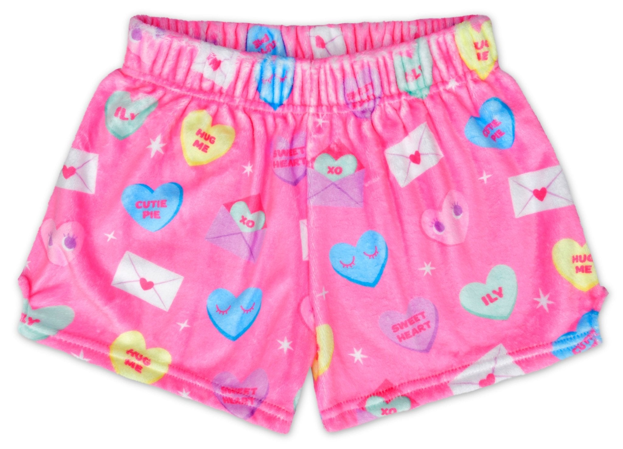 Plush Shorts - Love Notes by Iscream at Confetti Gift and Party Tuscaloosa Alabama