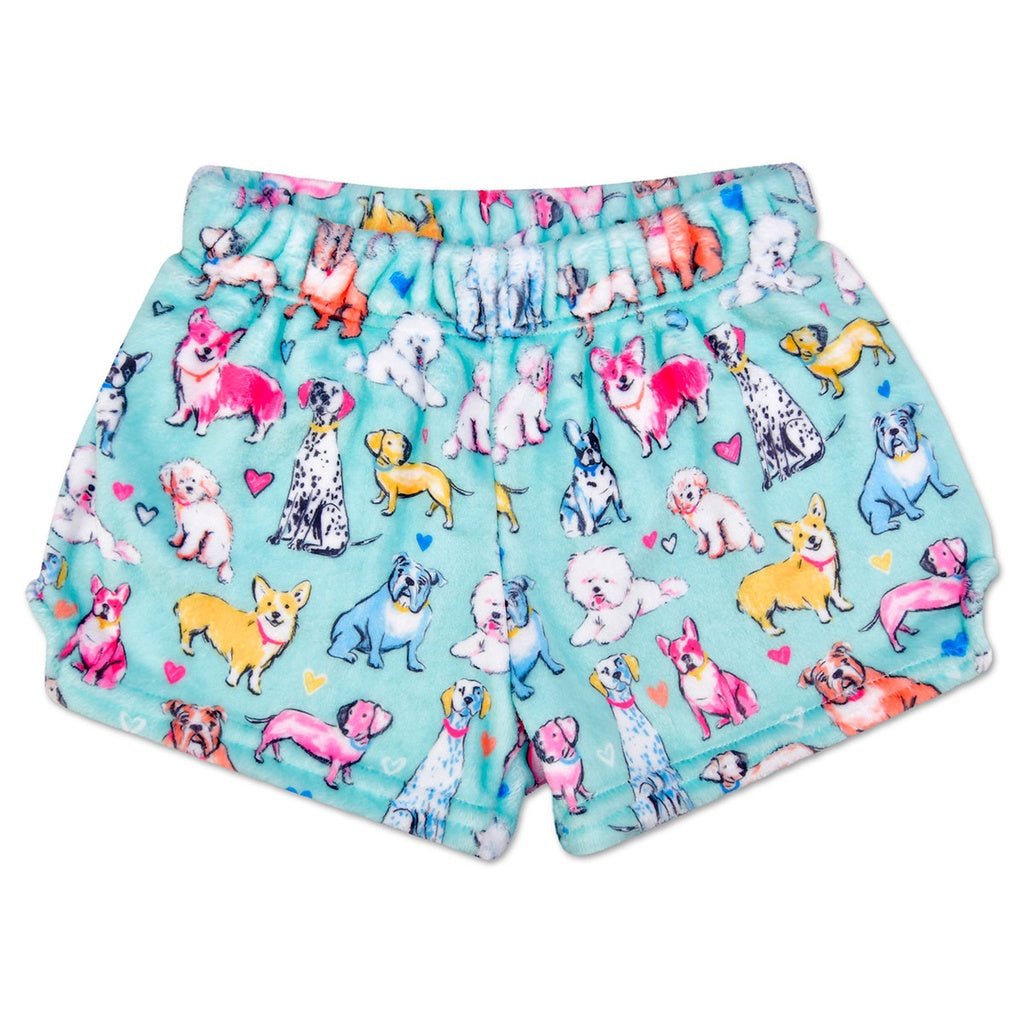 Plush Shorts - Preppy Pups by Iscream at Confetti Gift and Party Tuscaloosa Alabama
