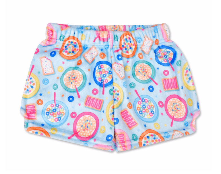 Plush Shorts - Sweet Cereal by Iscream at Confetti Gift and Party Tuscaloosa Alabama