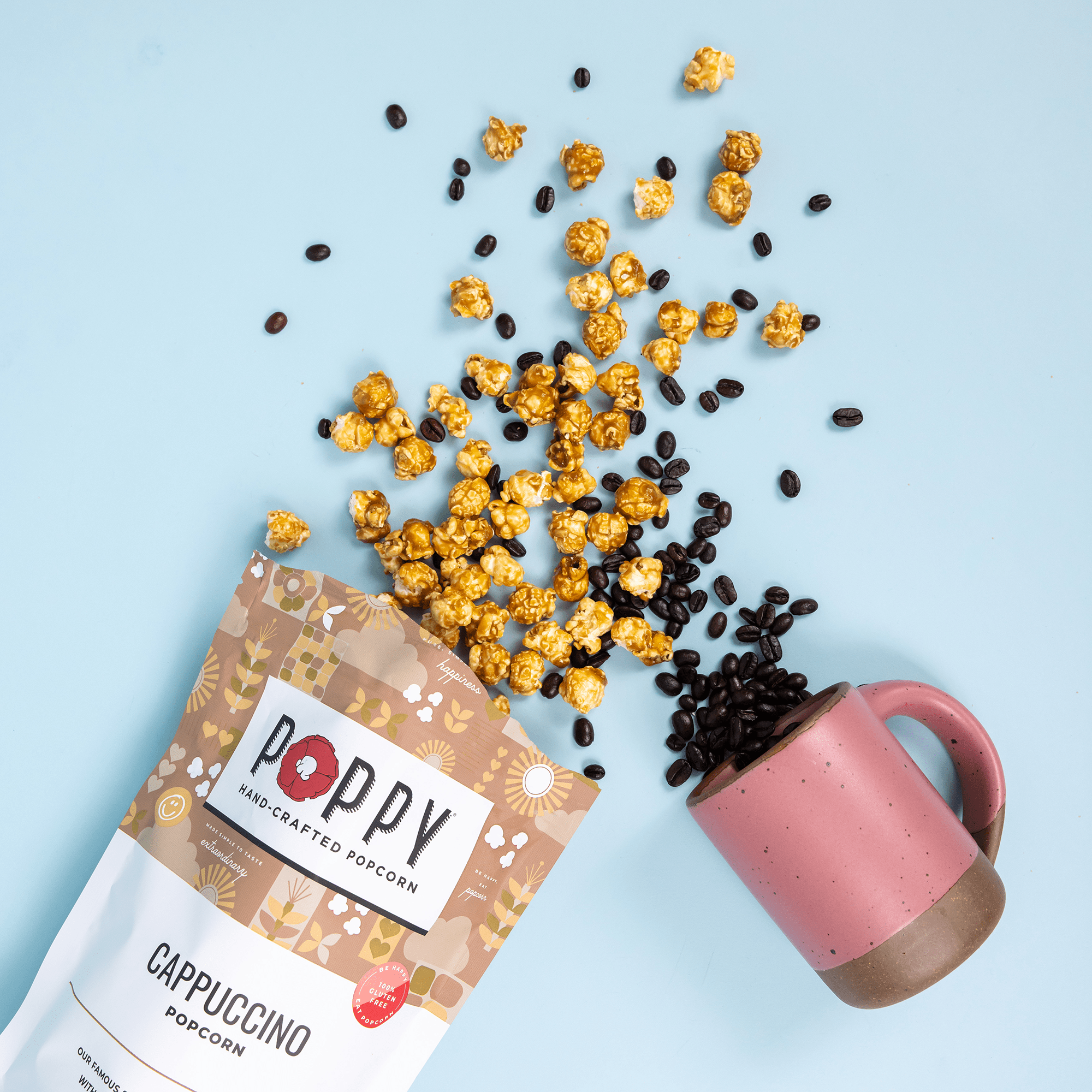 Poppy Hand - Crafted Popcorn - Cappuccino Popcorn by Poppy Hand - Crafted Popcorn at Confetti Gift and Party Tuscaloosa Alabama