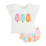 Popsicle Pinafore Set by Mud Pie at Confetti Gift and Party Tuscaloosa Alabama