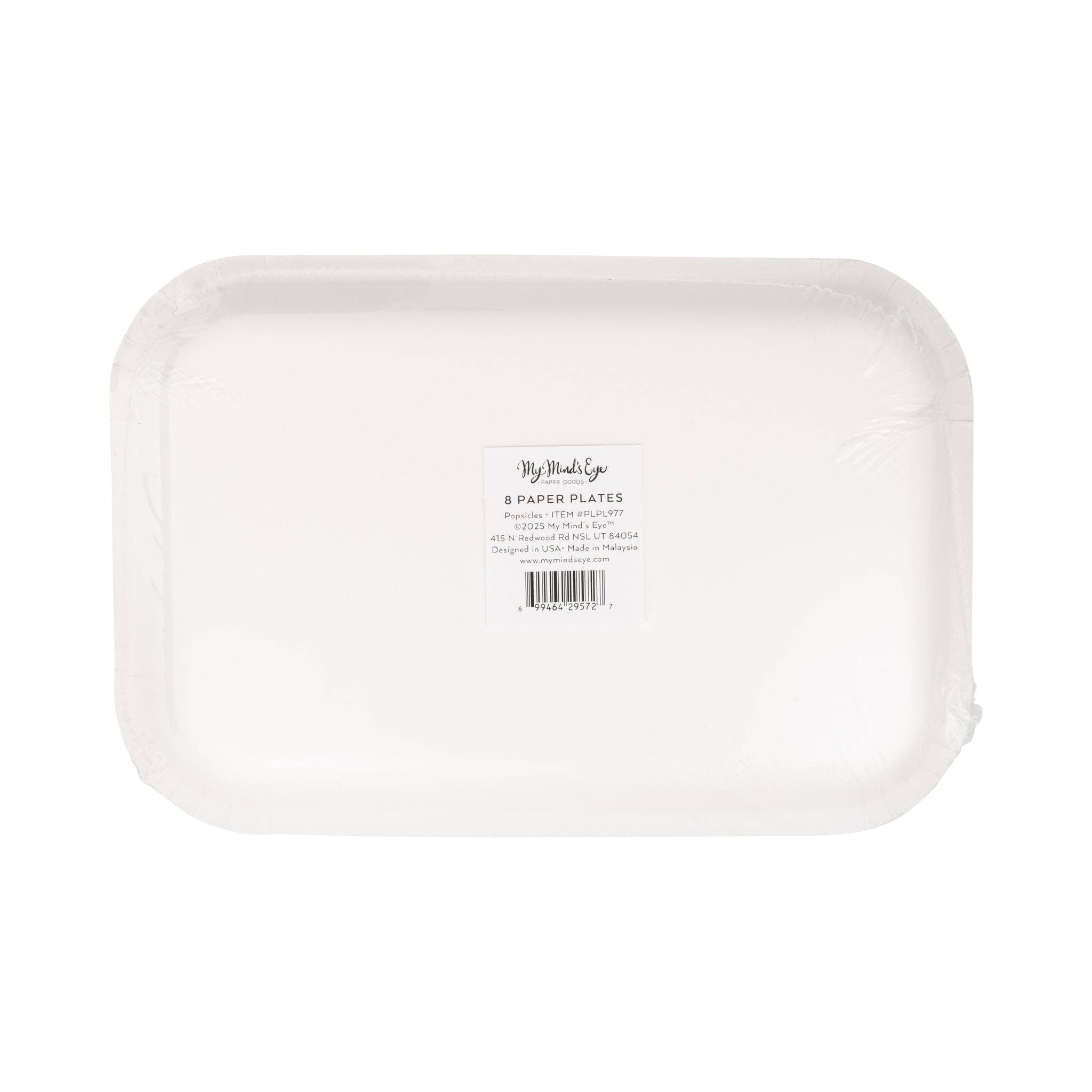 Popsicle Shaped Plate (8 ct) by My Mind’s Eye at Confetti Gift and Party Tuscaloosa Alabama