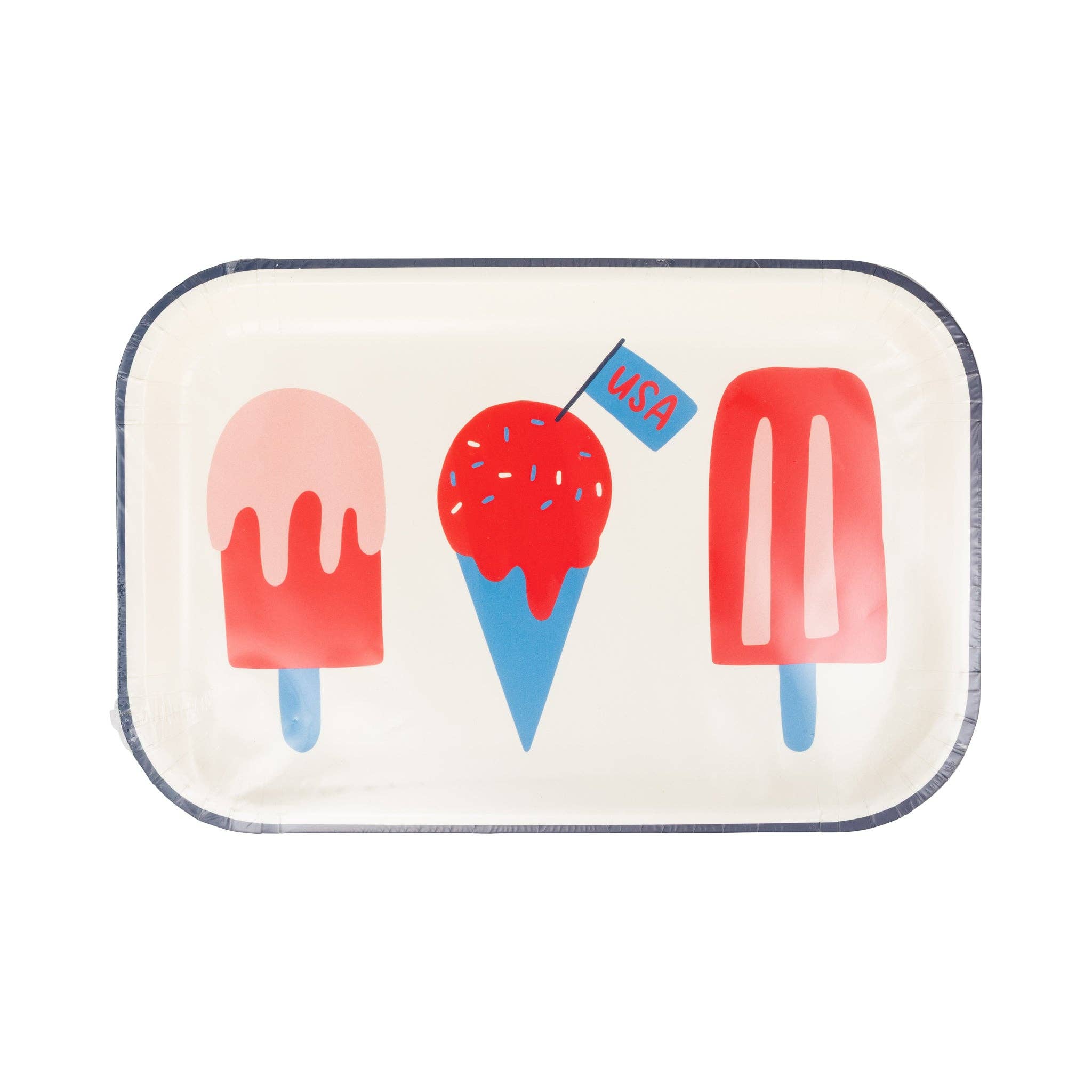 Popsicle Shaped Plate (8 ct) by My Mind’s Eye at Confetti Gift and Party Tuscaloosa Alabama