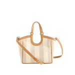 Positano Mini Tote – Tan Striped by Shiraleah at Confetti Gift and Party Tuscaloosa Alabama