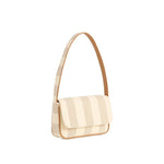 Positano Shoulder Bag – Tan Striped by Shiraleah at Confetti Gift and Party Tuscaloosa Alabama