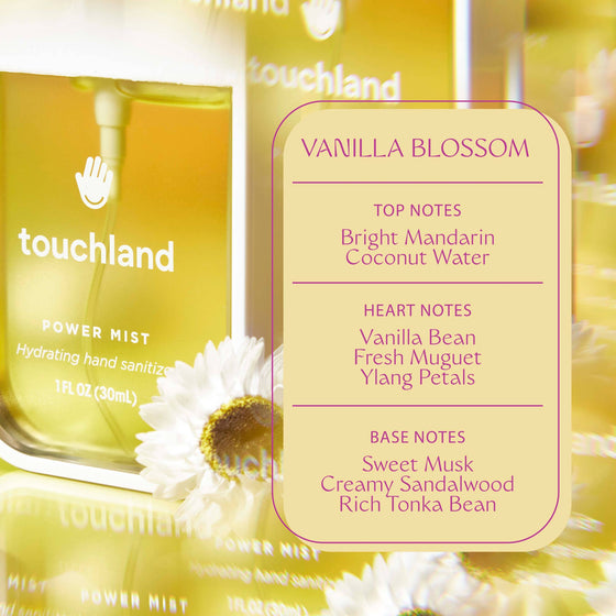 Power Mist Vanilla Blossom by Touchland at Confetti Gift and Party