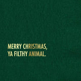 Pretty Alright Goods - Filthy Animal Christmas Napkin by Pretty Alright Goods at Confetti Gift and Party Tuscaloosa Alabama