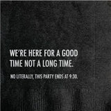 Pretty Alright Goods - Good Time Cocktail Napkin by Pretty Alright Goods at Confetti Gift and Party Tuscaloosa Alabama