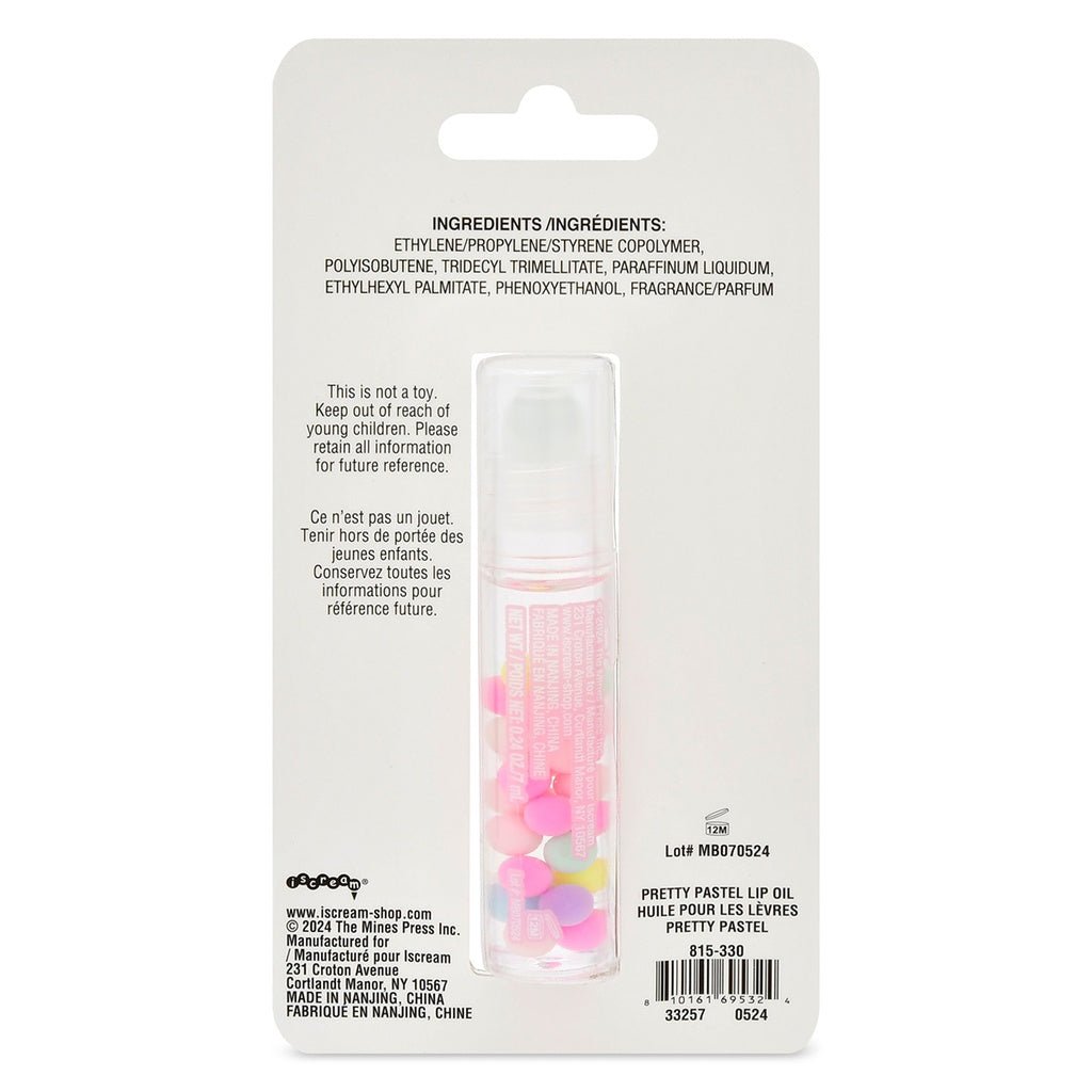 Pretty Pastel Lip Oil by Iscream at Confetti Gift and Party Tuscaloosa Alabama