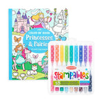 Princess and Fairies Gift Set - Color In' Book & Scented Markers by OOLY at Confetti Gift and Party Tuscaloosa Alabama