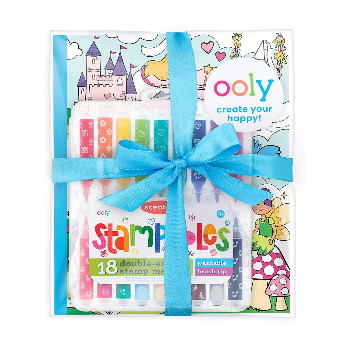 Princess and Fairies Gift Set - Color In' Book & Scented Markers by OOLY at Confetti Gift and Party Tuscaloosa Alabama
