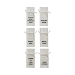 Printed Cotton Wine Bag w/Halloween Saying, 6 Styles by Creative Co Op at Confetti Gift and Party