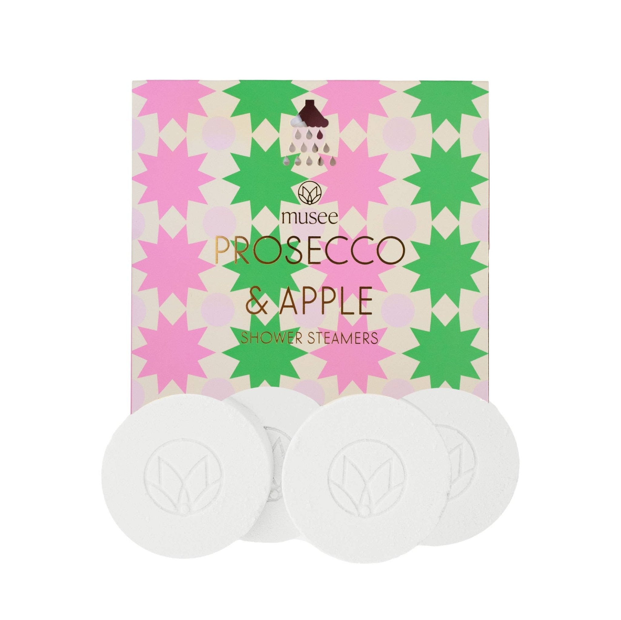 Prosecco & Apple Shower Steamers by Musee Bath at Confetti Gift and Party Tuscaloosa Alabama