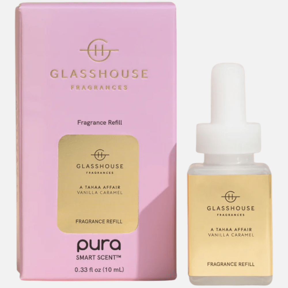 Pura x Glasshouse A Tahaa Affair Smart Scent Refill by Pura Scents at Confetti Gift and Party Tuscaloosa Alabama