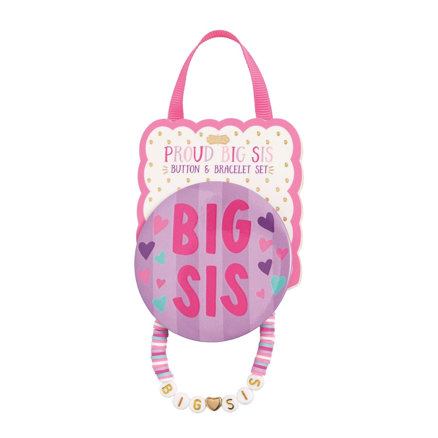 Purple Big Sis Bracelet Set by Mud Pie at Confetti Gift and Party Tuscaloosa Alabama