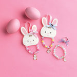 Purple Bunny Charm Bracelet & Ring Set by Mud Pie at Confetti Gift and Party Tuscaloosa Alabama