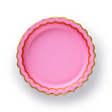 Rainbow Ric Rac Assorted Dinner Plate Set by Packed Party at Confetti Gift and Party Tuscaloosa Alabama