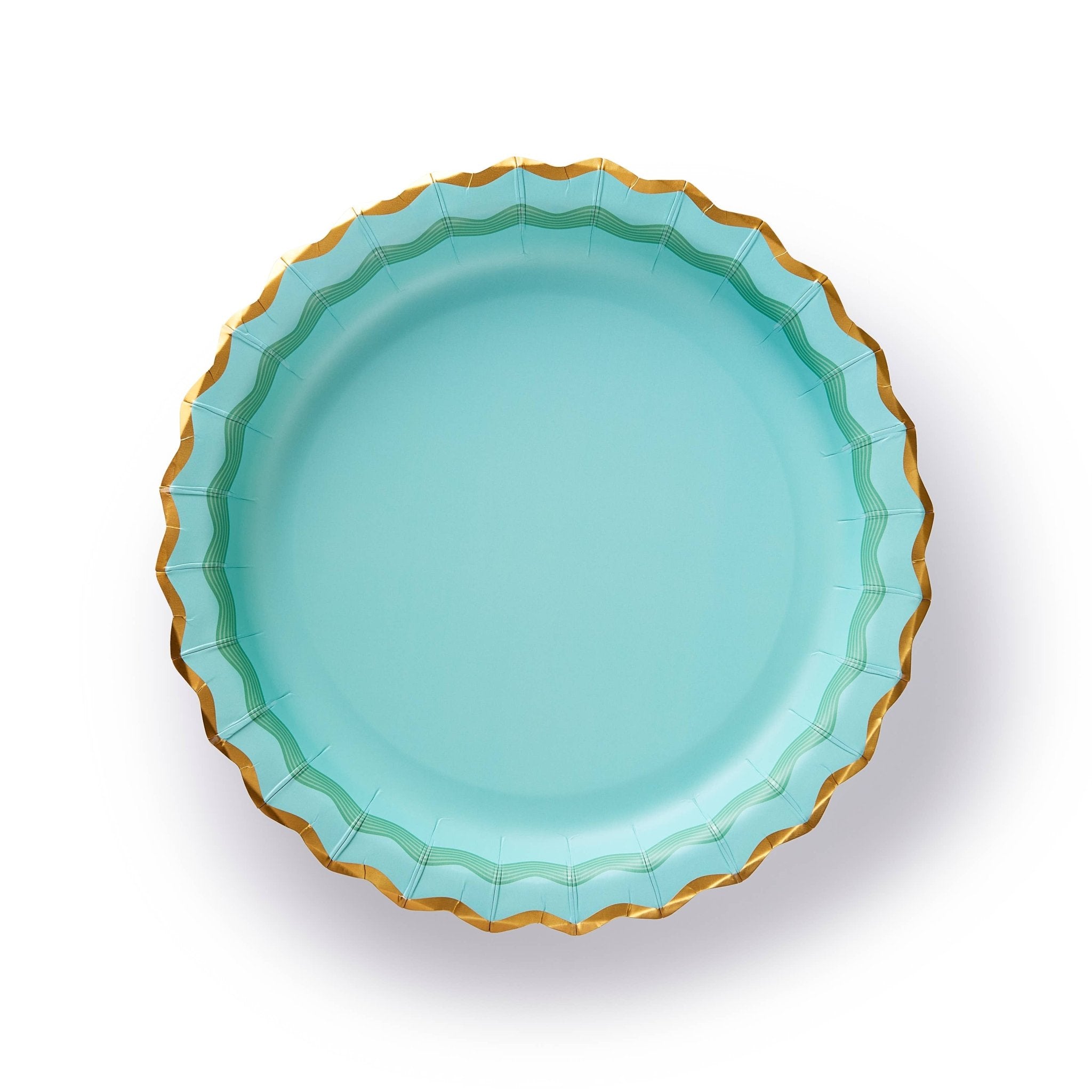 Rainbow Ric Rac Assorted Dinner Plate Set by Packed Party at Confetti Gift and Party Tuscaloosa Alabama