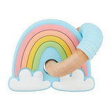Rainbow Ring Silicone Teether by Mud Pie at Confetti Gift and Party Tuscaloosa Alabama