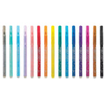 Rainbow Sparkle Glitter Markers - Set of 15 by OOLY at Confetti Gift and Party