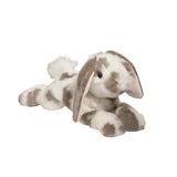 Plush toy bunny on a white background