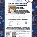 Ranch Rodeo Water Cocktail - Ready - To - Freeze Cocktail by D'Marie at Confetti Gift and Party Tuscaloosa Alabama