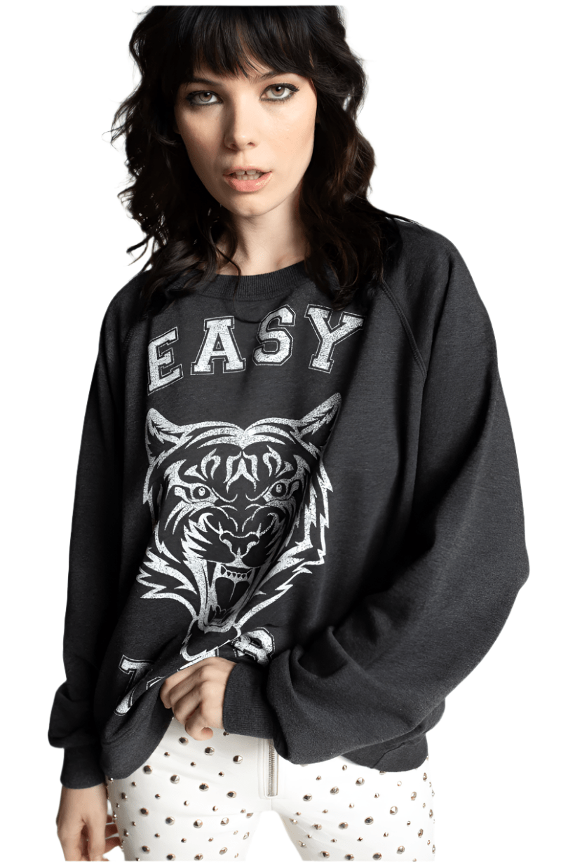 Recycled Karma - Easy Tiger Fleece Sweatshirt by Recycled Karma at Confetti Gift and Party Tuscaloosa Alabama