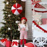 Red and Cream Accordion Paper Lanterns by My Mind’s Eye at Confetti Gift and Party Tuscaloosa Alabama