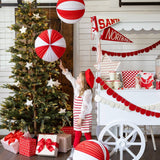 Red and Cream Accordion Paper Lanterns by My Mind’s Eye at Confetti Gift and Party Tuscaloosa Alabama