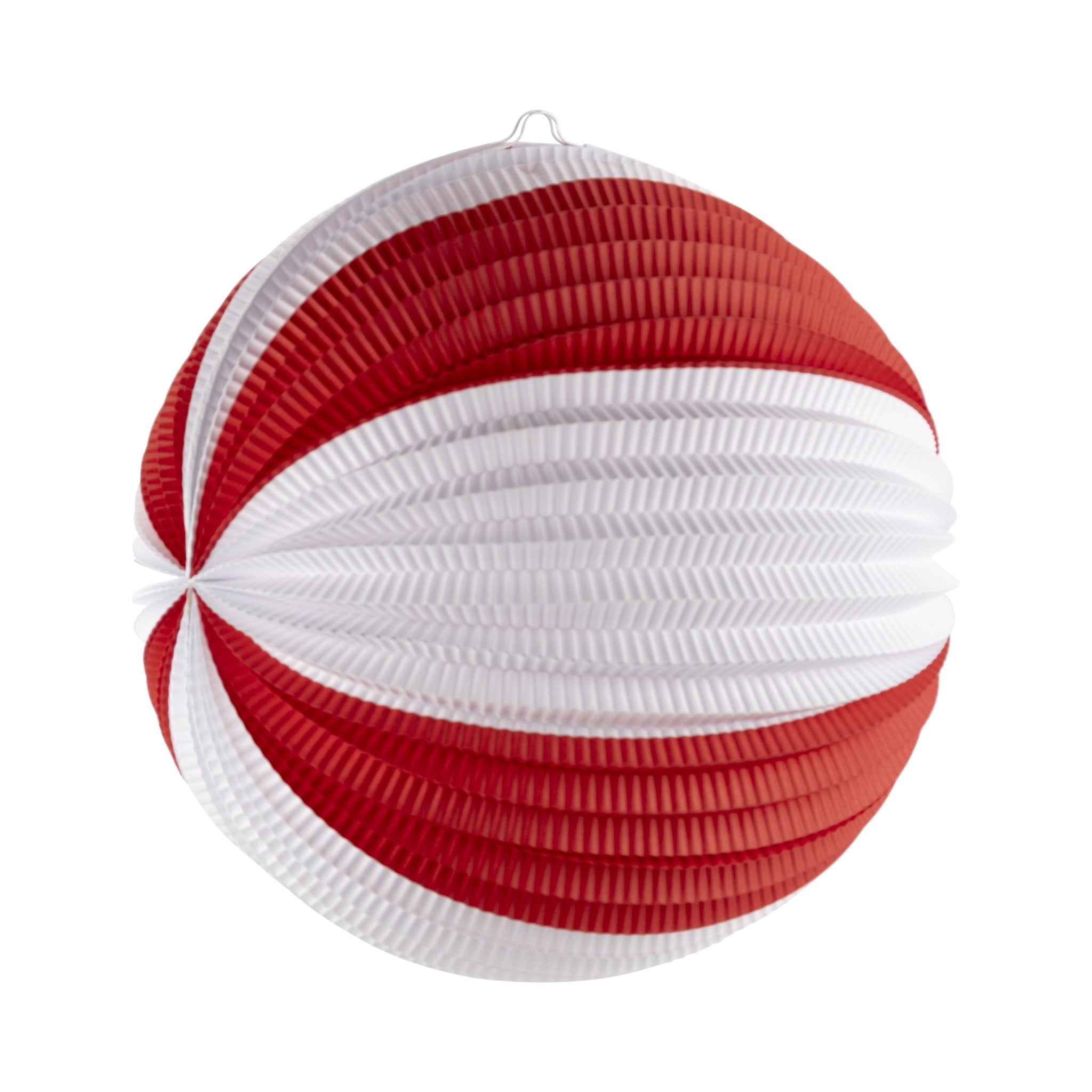 Red and Cream Accordion Paper Lanterns by My Mind’s Eye at Confetti Gift and Party Tuscaloosa Alabama