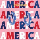 Red, White, Blue Stars Enamel Hoop Earring by Jane Marie at Confetti Gift and Party Tuscaloosa Alabama