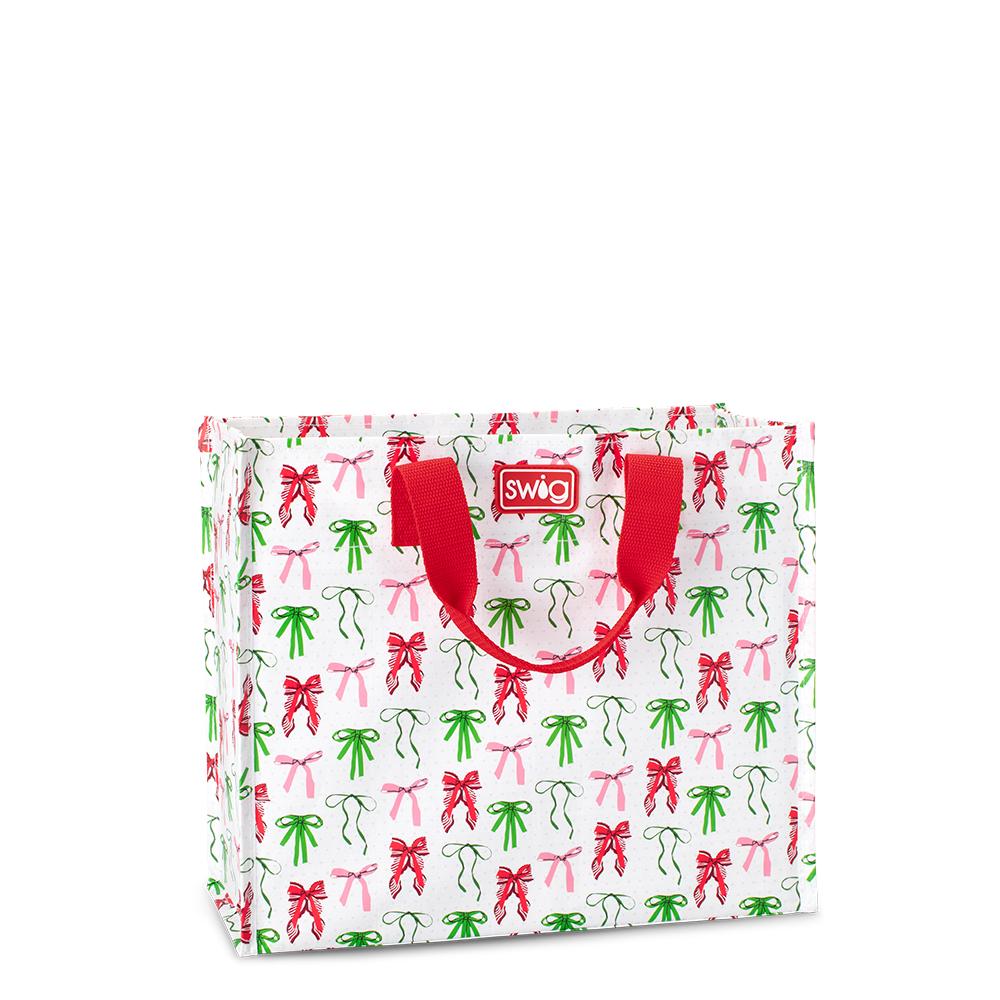 Ribbons and Bows Reusable Bag Medium by SWIG at Confetti Gift and Party Tuscaloosa Alabama