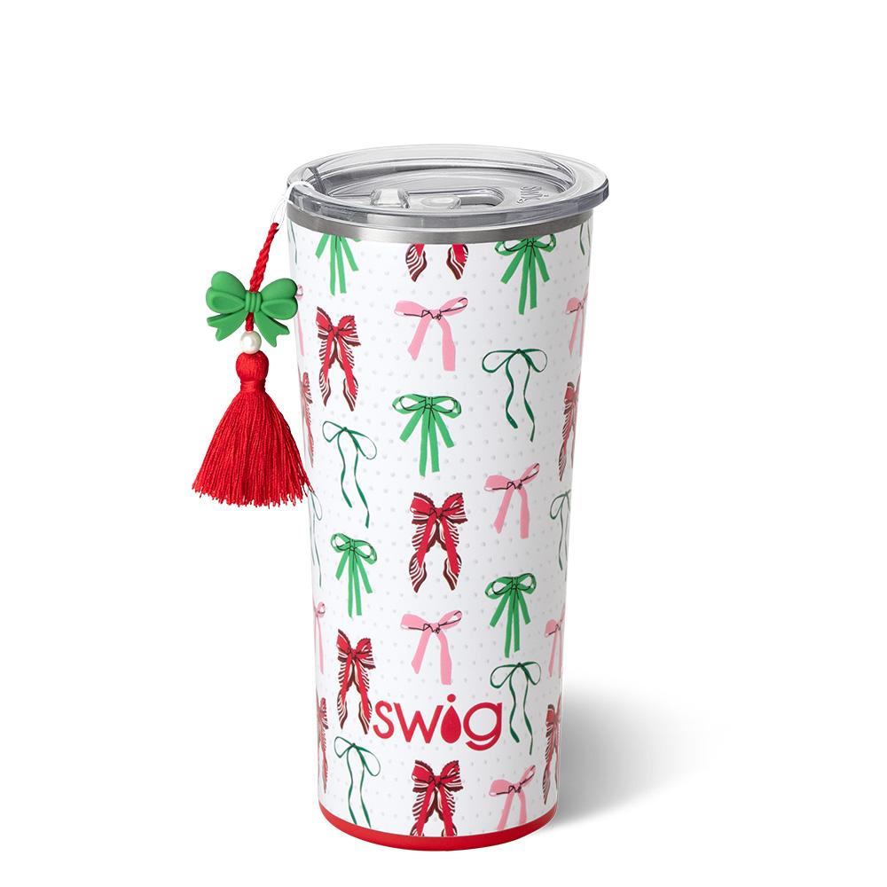 Ribbons and Bows Tumbler 22 oz by SWIG at Confetti Gift and Party