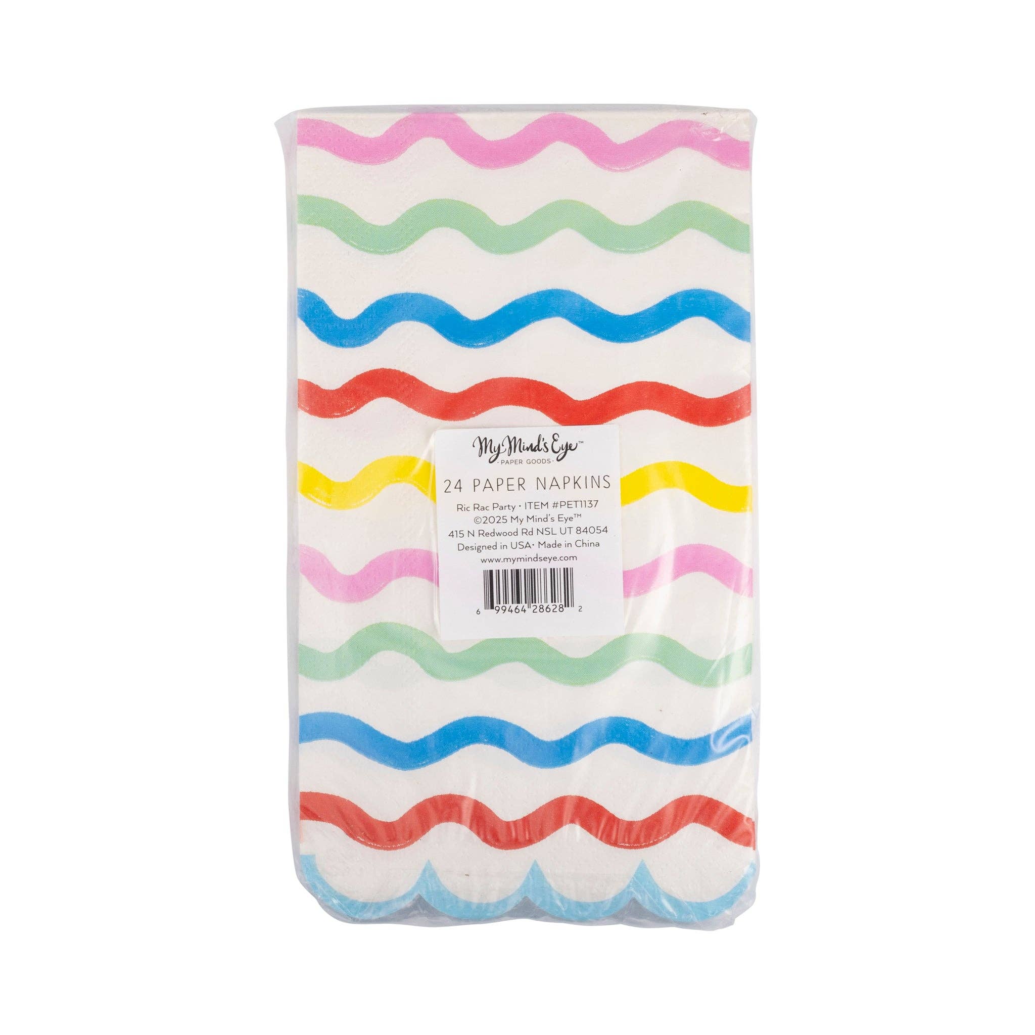 Ric Rac Guest Napkin by My Mind’s Eye at Confetti Gift and Party Tuscaloosa Alabama