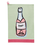 Rose Color Trim Cocktail Towel by Mud Pie at Confetti Gift and Party Tuscaloosa Alabama