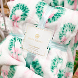 Rosy Wreaths Blanket by Mary Square at Confetti Gift and Party Tuscaloosa Alabama