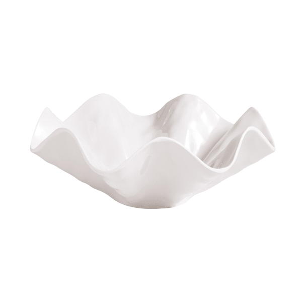 Ruffled Melamine Serving Bowl by Mud Pie at Confetti Gift and Party Tuscaloosa Alabama