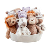 Safari Plush Sitters by Mud Pie at Confetti Gift and Party Tuscaloosa Alabama