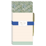 Sage Ditsy Sweet Boutique Magnetic Notepad with Pen by lady jayne at Confetti Gift and Party Tuscaloosa Alabama
