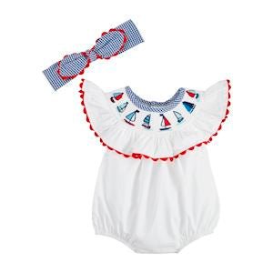 Sailboat Bubble & Headband Set by Mud Pie at Confetti Gift and Party Tuscaloosa Alabama