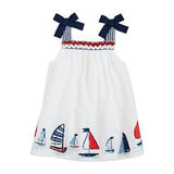 Sailboat Dress by Mud Pie at Confetti Gift and Party Tuscaloosa Alabama