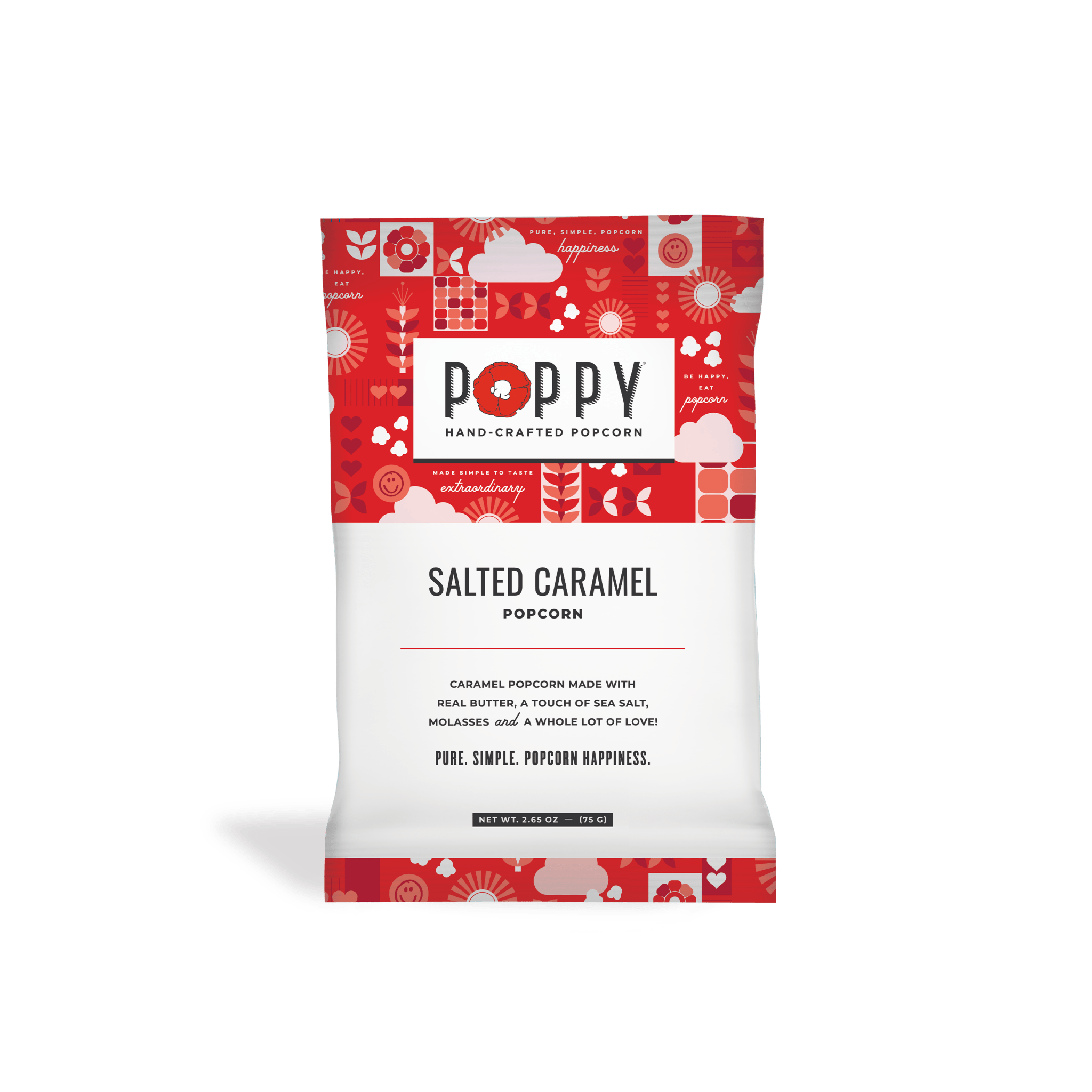 Salted Caramel Snack Bag by Poppy Hand - Crafted Popcorn at Confetti Gift and Party Tuscaloosa Alabama