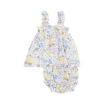 Samantha Floral Ruffly Strap Top And Bloomer Set by Angel Dear at Confetti Gift and Party Tuscaloosa Alabama