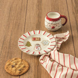 Santa Mug & Cookie Plate Set by Mud Pie at Confetti Gift and Party Tuscaloosa Alabama