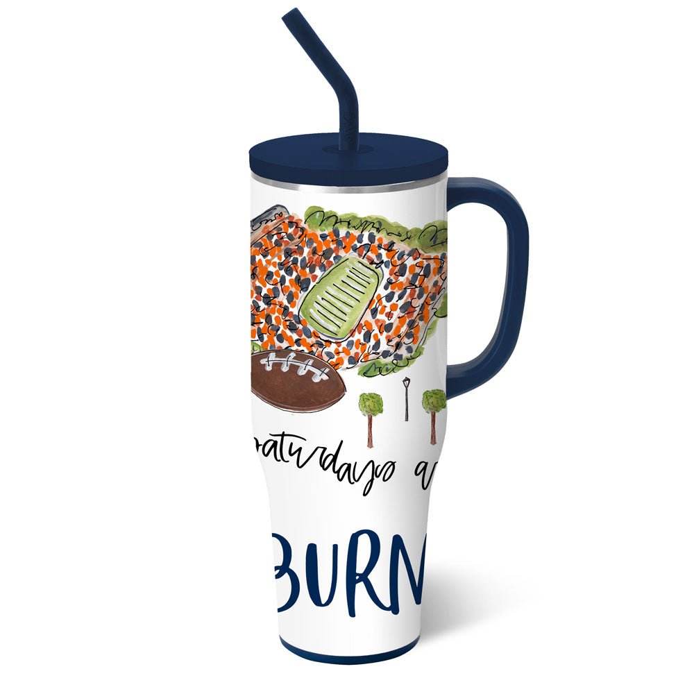 Saturdays In Auburn Mega Mug 40oz by SWIG at Confetti Gift and Party