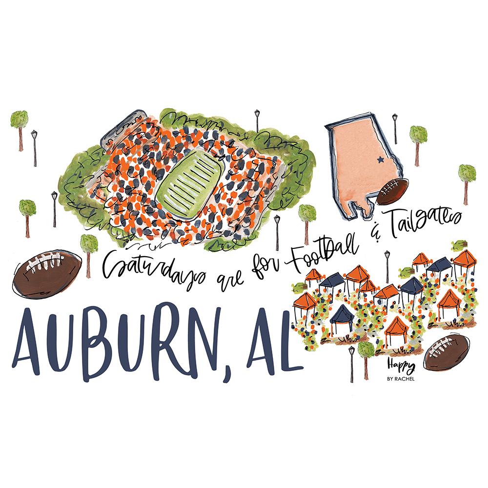 Saturdays In Auburn Party Cup 24oz by SWIG at Confetti Gift and Party