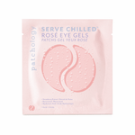Patchology Serve Chilled Rosé Eye Gels single pack for brightening and hydrating under eyes