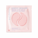 Patchology Serve Chilled Rosé Eye Gels single pack for brightening and hydrating under eyes