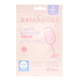 Patchology Serve Chilled Rosé Hydrating Sheet Masks 2 Pack for glowing, refreshed skin